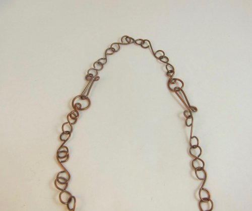 Karen Meador, Ph.D.'s Easy Necklace Extenders - , General Education, Making Chain, Chain Making , Loops, Wire Loop, Wrapped Wire Loop, necklace extender